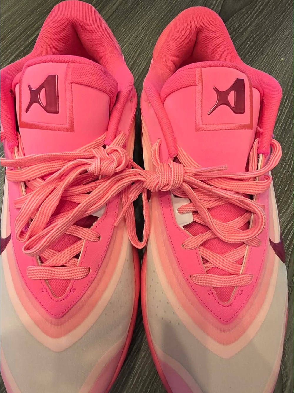 Nike A'ja Wilson A'One "Pink A'ura" Size 13.5W/12 M (Gently Worn)